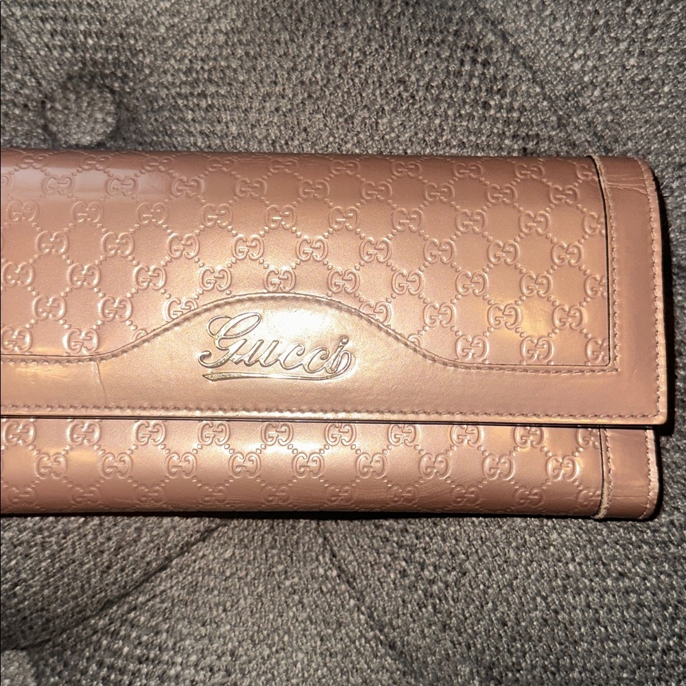 Rose Gold Gucci mini GG wallet in amazing condtion - Picture 6 of 9